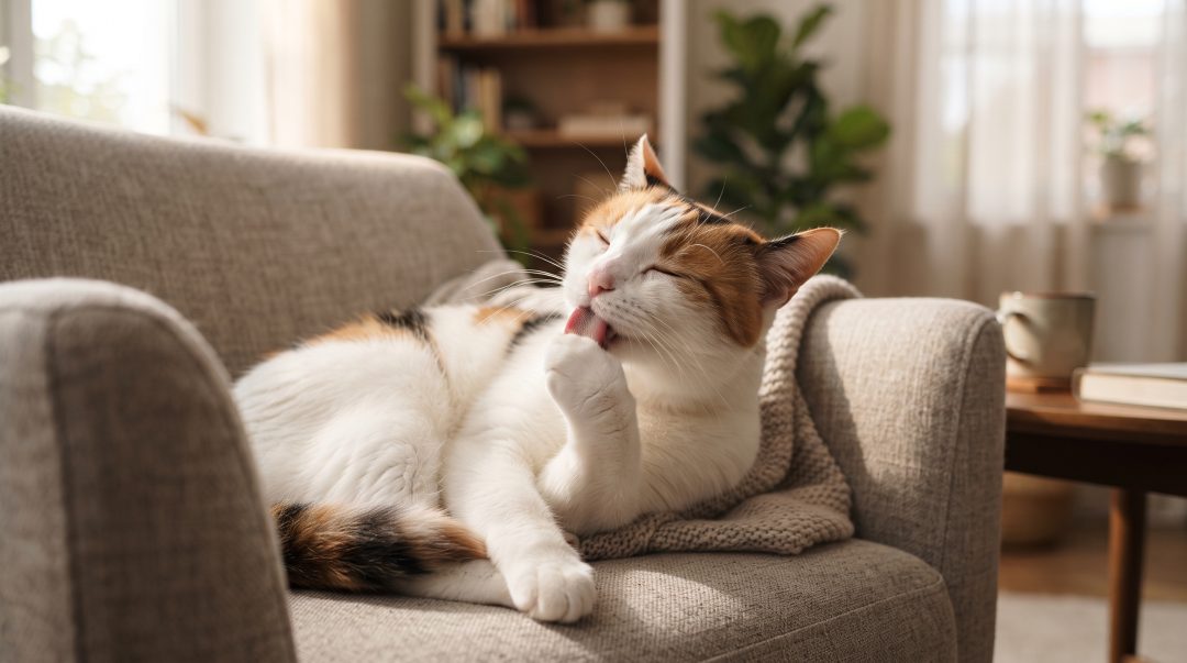 ¿Por qué los gatos vomitan bolas de pelo?