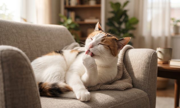 ¿Por qué los gatos vomitan bolas de pelo?